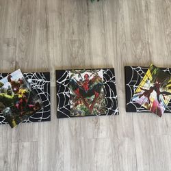 Spiderman wall art