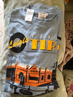 Disney Cars Land Grand Opening Shirt Luigi’s Flying Tires - 3X, 2X NWT