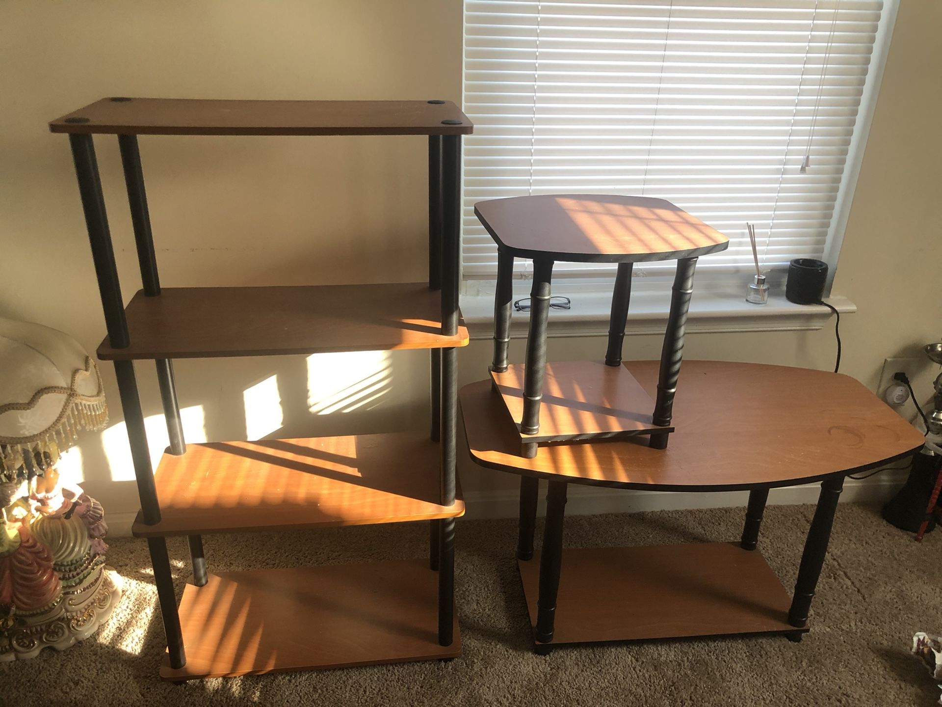 Shelf, Coffee Table, Small Couch Side Table