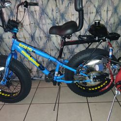 Brand New Custom Motorized Fat Tire Bicycle 
