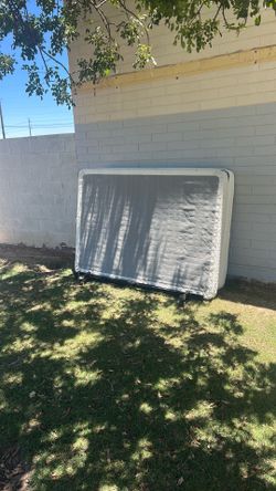 Free - Full Mattress w/Box Spring & Frame