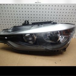 2012-2014 BMW 3 SERIES SEDAN 320i 328i 335i LH DRIVER HALOGEN HEADLIGHT OEM 2013