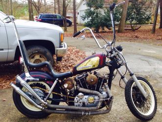 1977 AMF Harley Davidson Ironhead Bobber