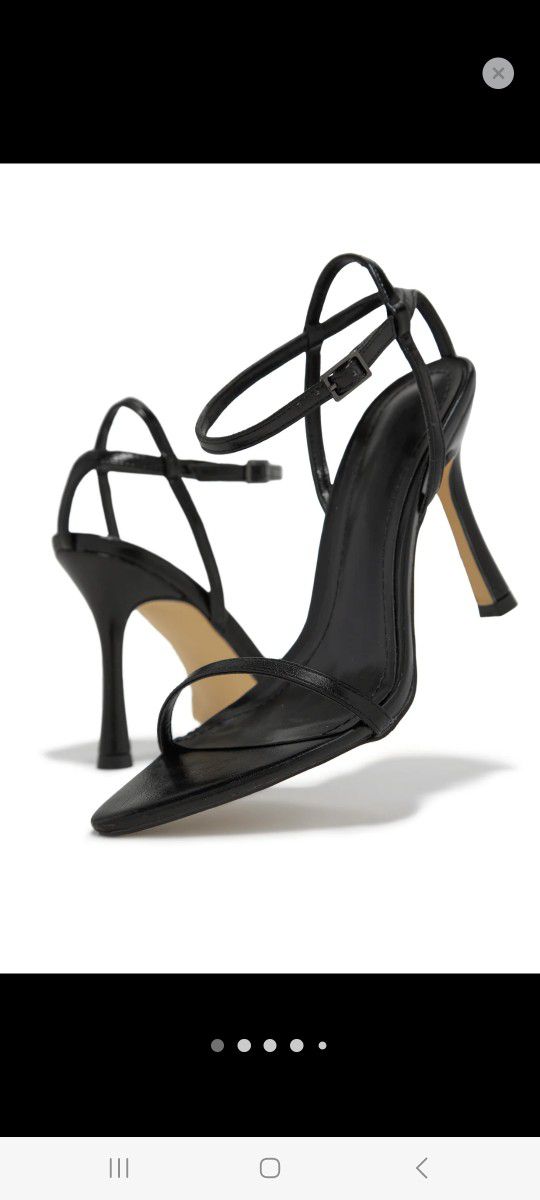 Miss Lola Shoetique Brand New Black Heels 