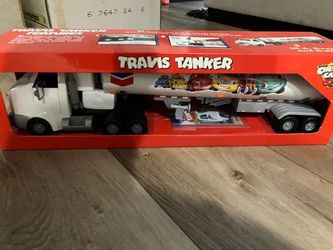 Travis Tanker Chevron Cars Toy Truck