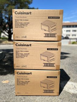 Cuisinart Toaster Oven Broiler, toaster oven, toaster oven  stainless steel, countertop oven, broil, broiler