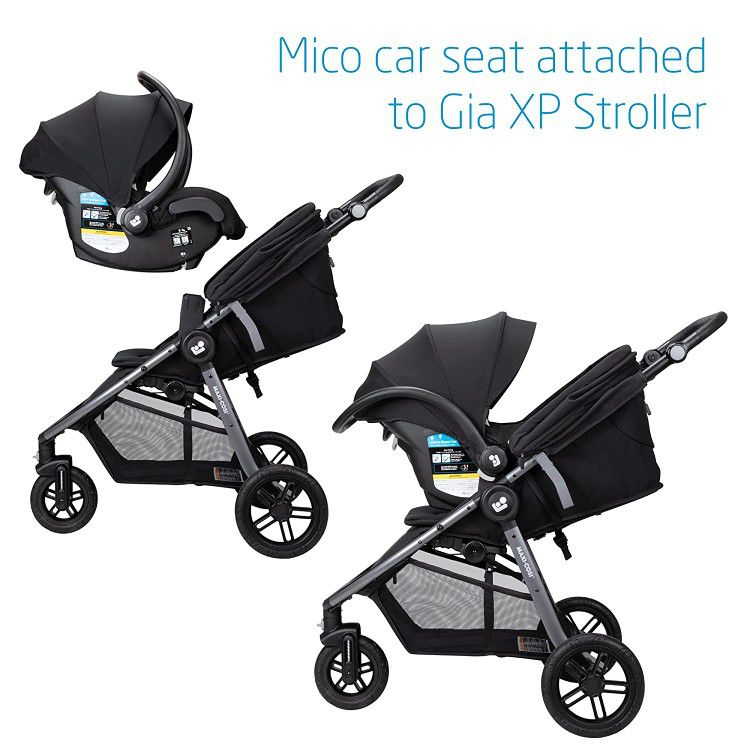 Maxi-Cosi Gia XP 3-Wheel Travel System, Car seat, base, and stroller (Brand new in box)
