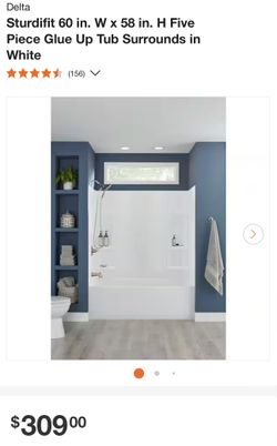 Delta Bathtub Wall Set