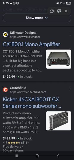 Kicker 1800.1 46CXA18001T