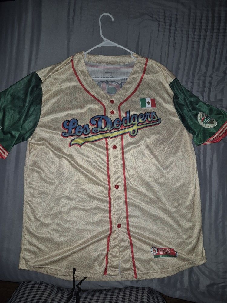 Los Angeles Dodgers Exclusive Mexican Heritage Night Lucha Libre Jersey