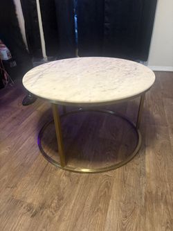 Marble coffee table