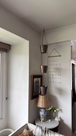 Copper Hanging Planter