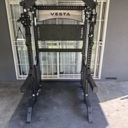 Vesta Fitness PRO SERIES 2-1 Ultimate Half Rack Functional Trainer/Gym Equipment/ Home Gym/ Fitness/ FREE DELIVERY 🚚 