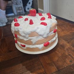 Antique Ceramic Cake 