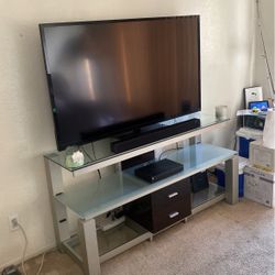 Tv & Tv Stand 