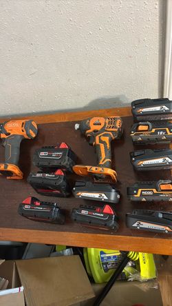 Milwaukee/RIDGIT BROKEN TOOLS/PARTS ONLY