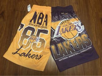 lakers shorts