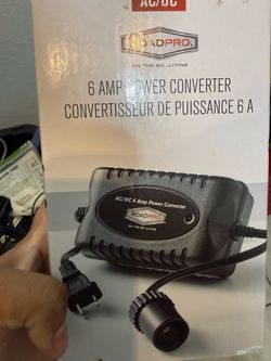 RoadPro AC/DC 6 Amp Power Converter