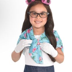 Multicolor Grandma Costume Accessories (Child Size) 1 Set - Unique & Fun Props, Perfect for Dress-Up & Playtime