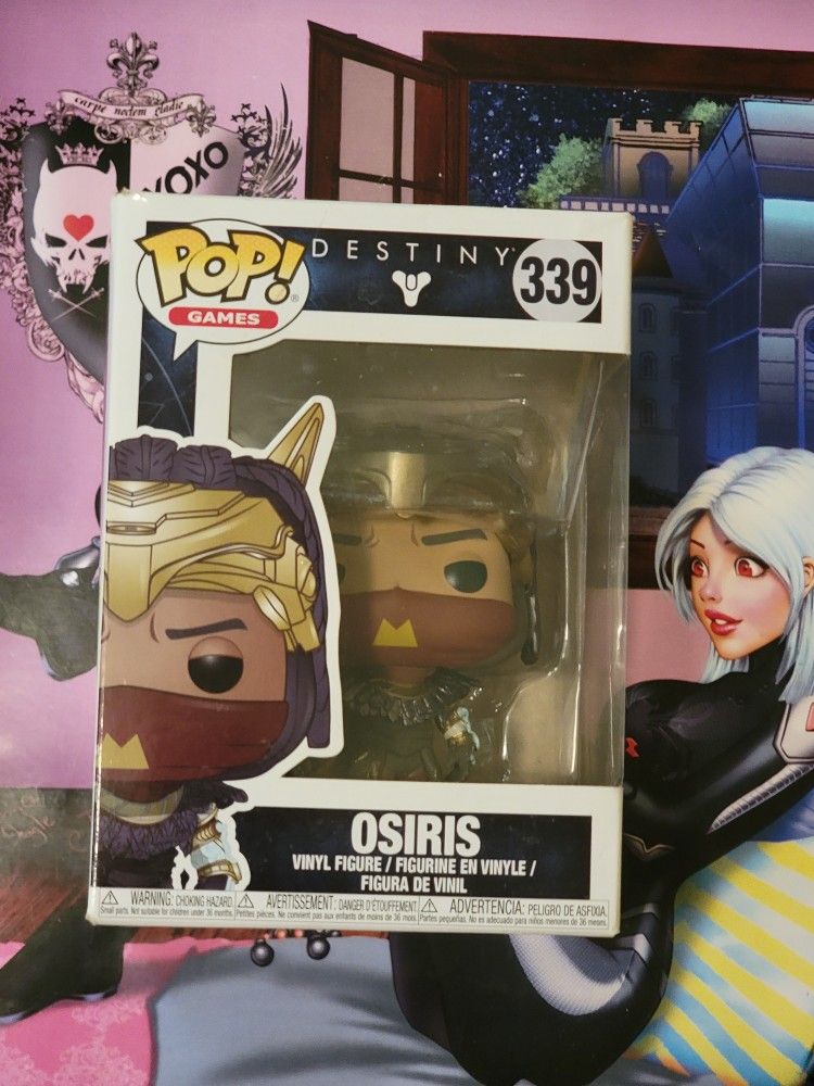 Funko Pop! Vinyl: Destiny - Osiris #339 (damaged box read description) 🚢🐅🚢