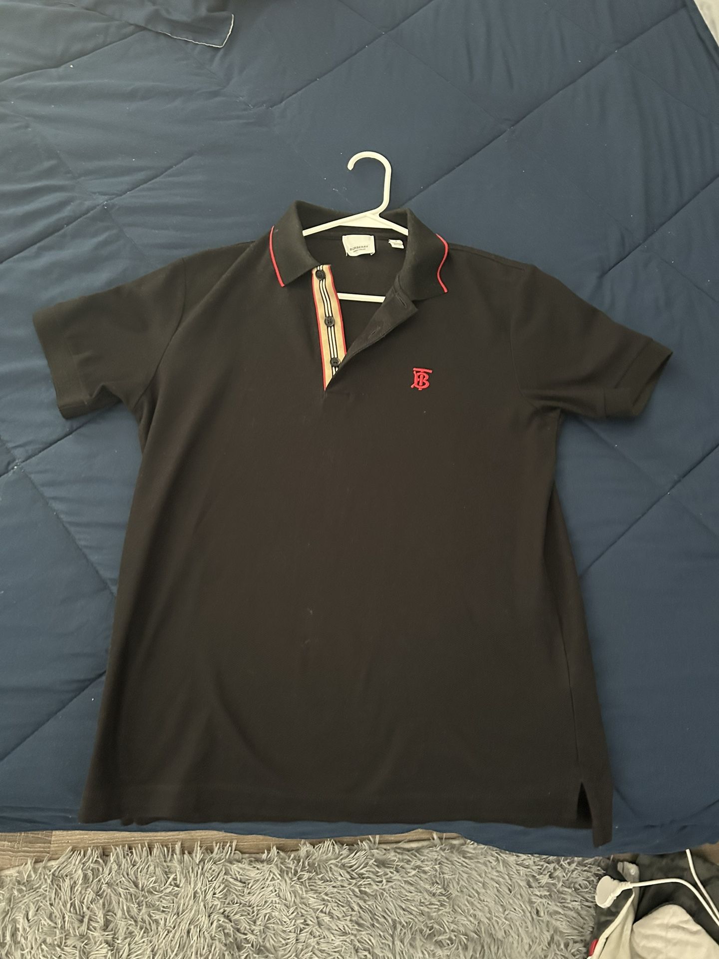 Burberry Short Sleeve Polo Sz Small