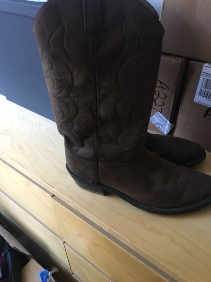 Old West TBM3051 lather boots