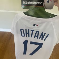 NEW!! OHTANI PET JERSEY SIZE LARGE