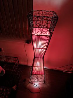 SET OF 2 UNIQUE FLOOR LAMPS