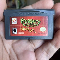 Frogger's Adventures: Temple of the Frog Game boy Advance (read The Description)