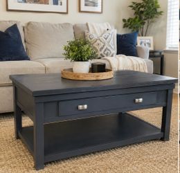 Dark Gray Lift Table
