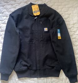 Carhartt Men's Rugged Flex Duck Relaxed Fit Bomber Jacket 