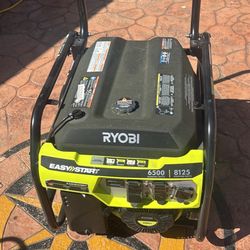 RYOBI 8125-Watt Gasoline Powered Portable Generator with CO Detect Shutdown