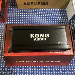 New Kong Audio 4 Channel Compact Class D Car Power Amplifier $130 Each  