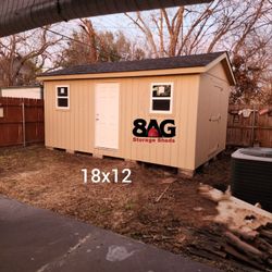 18x12 Storage Shed