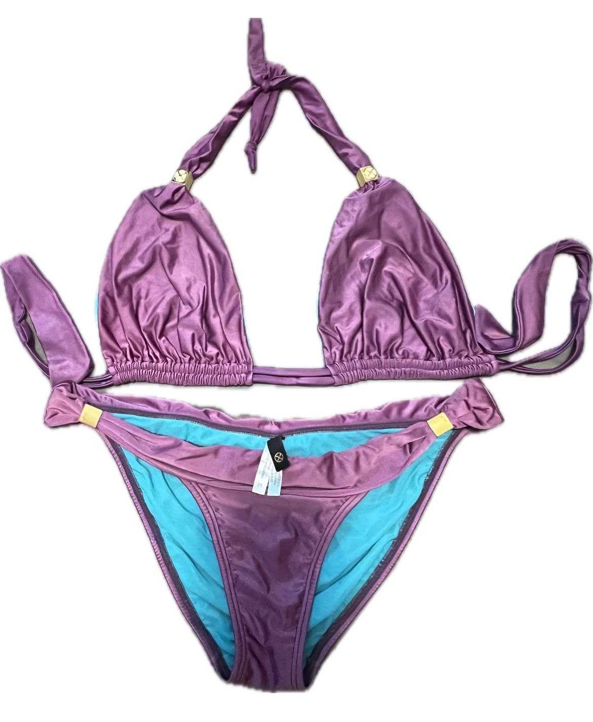 ViX Paula Hermanny Purple Classic Bikini