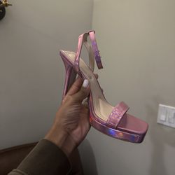 Jessica Simpson Pink Heels (never Worn) 