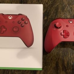 Red Xbox Controller 
