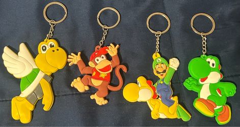 Mariokart Keychains