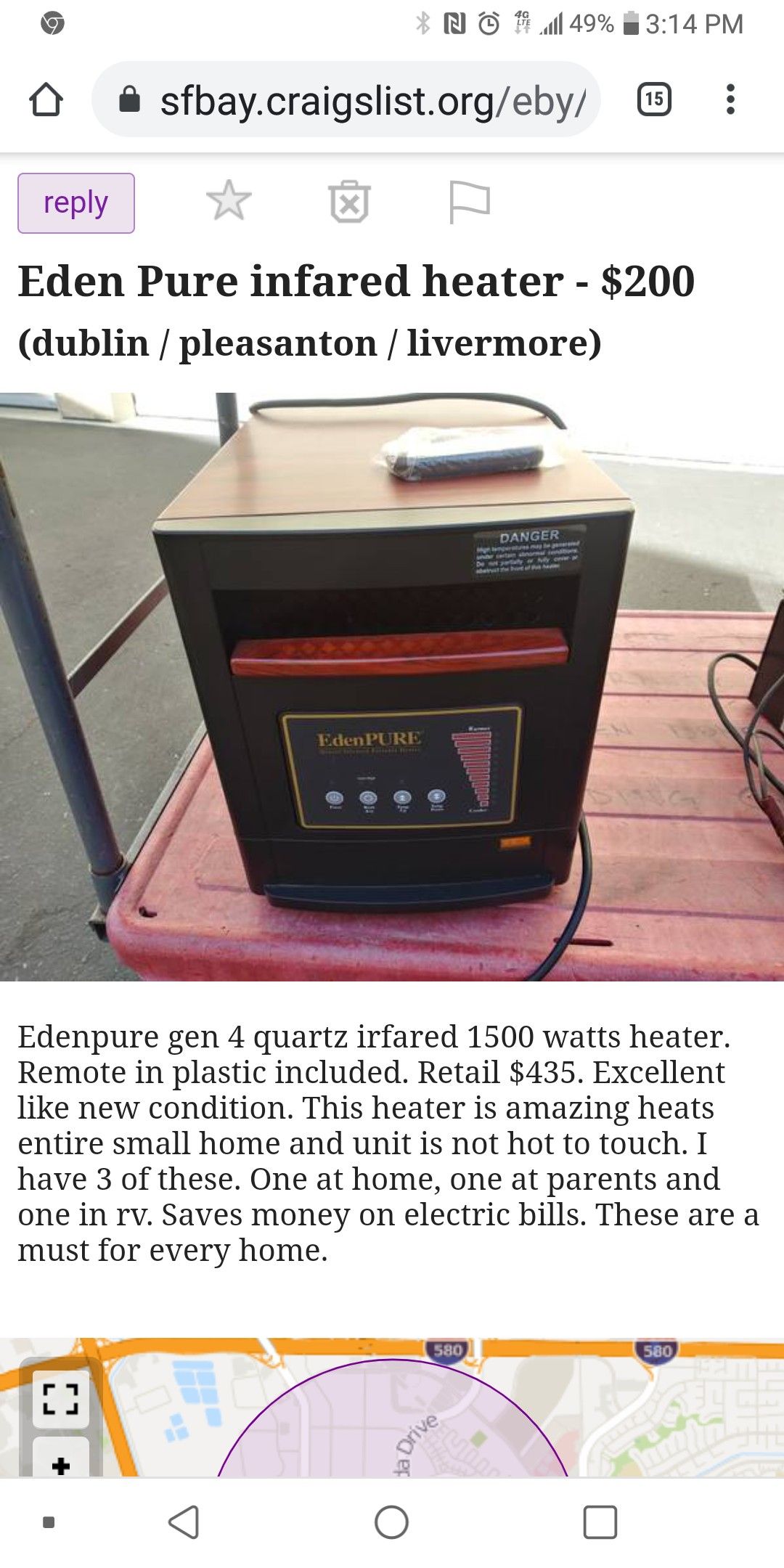 Edenpure heater