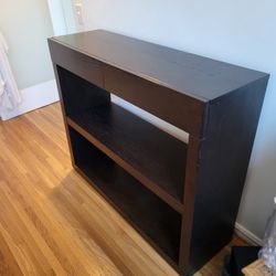 Crate & Barrel Console Table