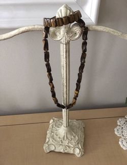 Tigers Eye Necklace And Bracelet 