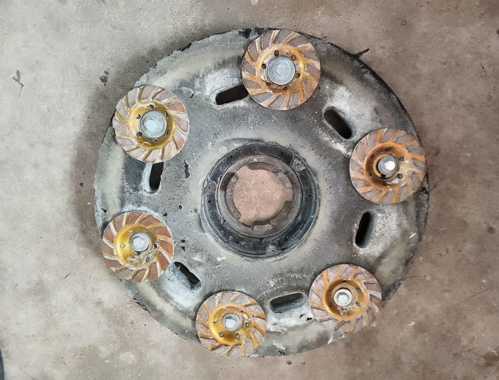 Metal Grinding Diamond Pad Driver For Concrete & Stone & Janitorial