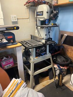 Delta ShopMaster Band Saw and Table Saw with Stand