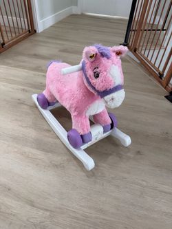 Baby horse rocker nursery furniture