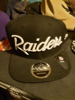 Raiders Football Snap Back Hat