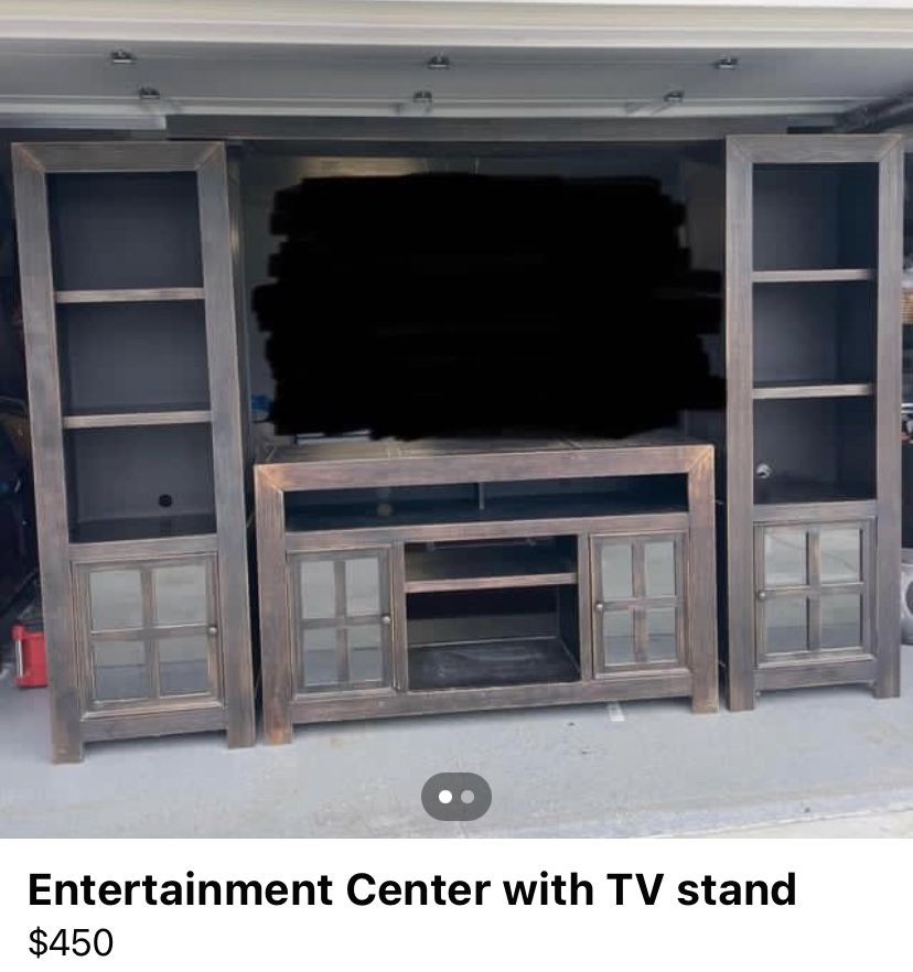 Entertainment Center $450