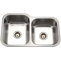 Stainless Steel Kitchen Sink Double Basin Undermount For Granite