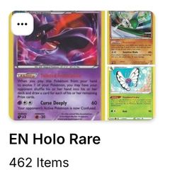 EN Holo Rare Cards