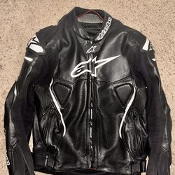 Alpinestars ATEM Leather Jacket Size 42 US / 52 EU