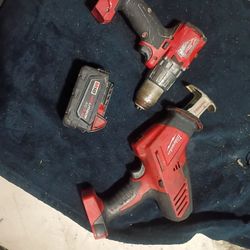 Milwaukee Tools & Battery $300